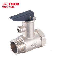 TMOK Brass safety valve for water heater release safety valve CE approved